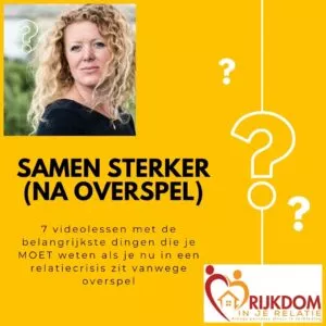 Samen Sterker na overspel