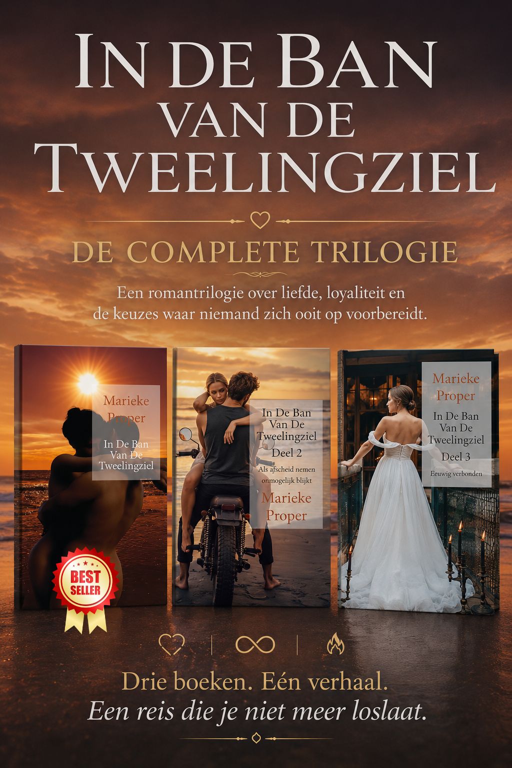 In De Ban Van De Tweelingziel Verliefd op een ander Boek