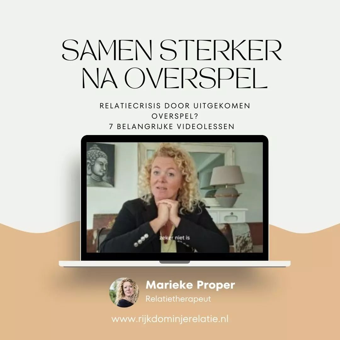 Samen sterker na overspel