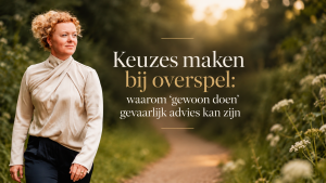 Keuzes maken bij overspel: waarom ‘gewoon doen’ gevaarlijk advies kan zijn​. Marieke Proper relatietherapie en advies